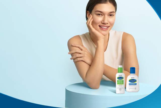 Moisturize Combination Skin with Cetaphil Products  Cetaphil